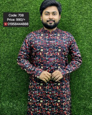 মাল্টি কালার প্রিন্ট <br> কোড: ৭০৮
