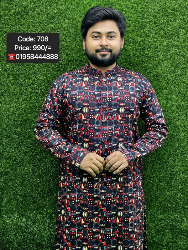 মাল্টি কালার প্রিন্ট <br> কোড: ৭০৮