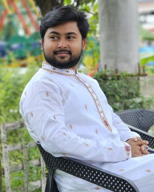 সাদা কালার পাঞ্জাবী <br> কোড: ২৬৭