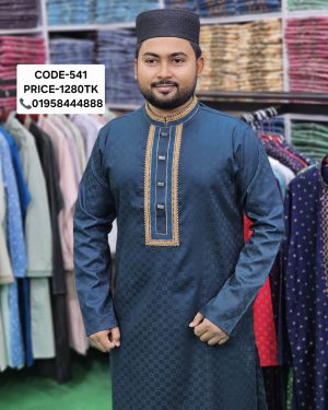 সী-গ্রীন কালার পাঞ্জাবী। কোড: ৫৪১